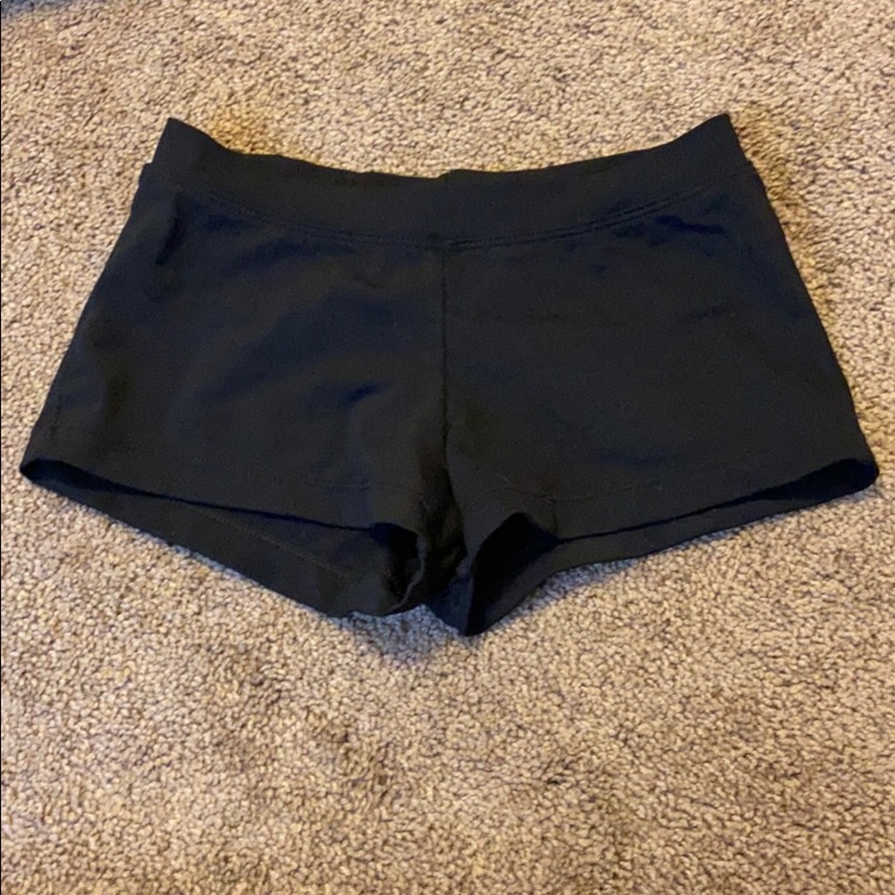 Black CAPEZIO dance spandex